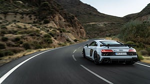 Effekten på Audi R8 Coupé V10 GT RWD har ökat till 620 hästkrafter. Foto: Audi