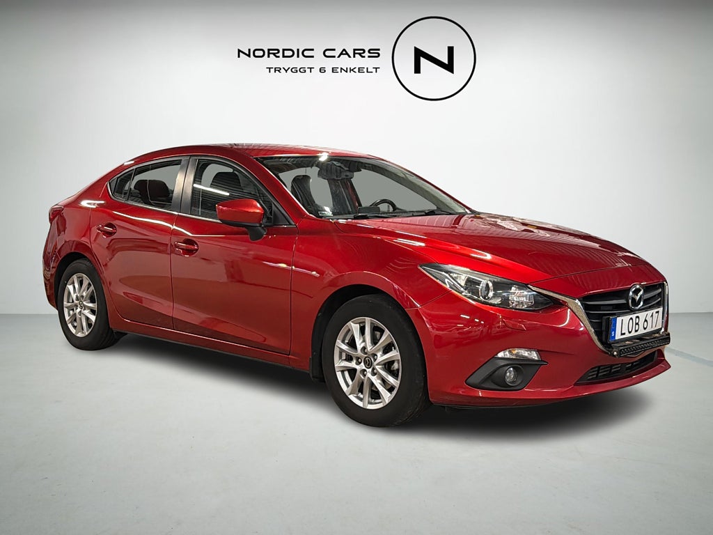 Mazda 3 Sedan 2.2 SKYACTIV-D 150 HK Drag Navi S/V Hjul