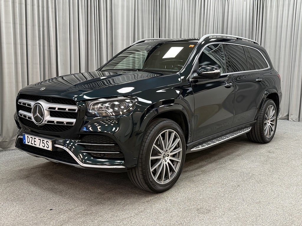 Mercedes-Benz GLS 400 d 330HK AMG Premium Plus 4Matic 6-Sits Värmare/Drag