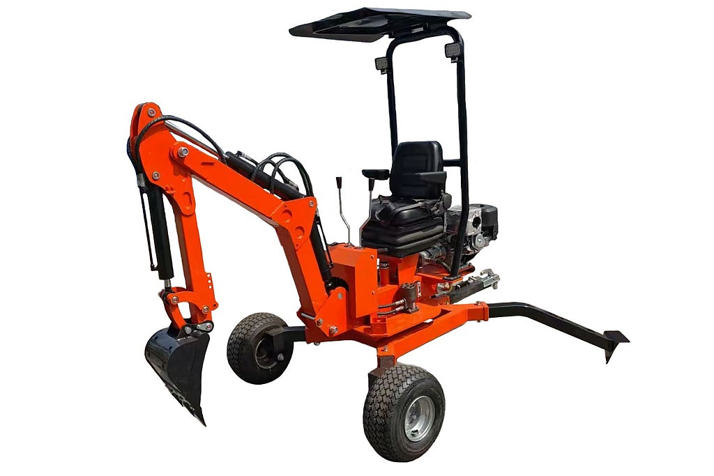 GAR Minigrävare 360° Till ATV / UTV Black Wolf