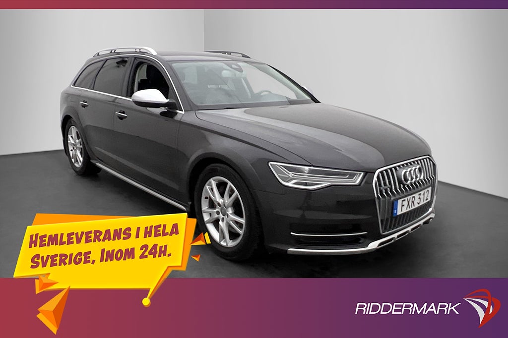 Audi A6 Allroad Q V6 Comfort Luftfjädring BOSE Kamera 4-Zons