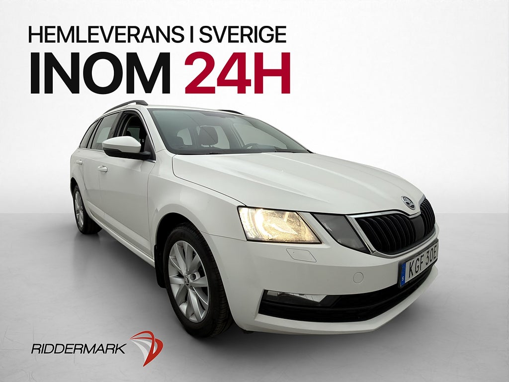 Skoda Octavia 1.6 TDI Style Drag Värmare CarPlay