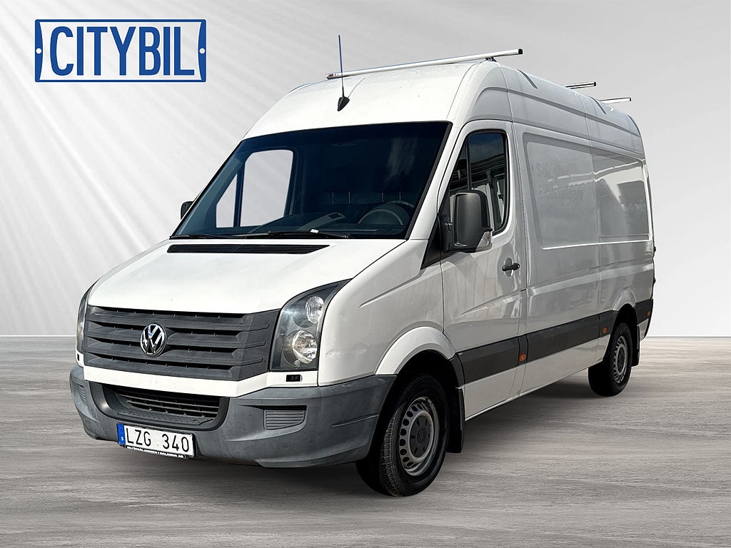 Volkswagen crafter 35 2.0 TDI 163hk Moms Drag 3-Sits