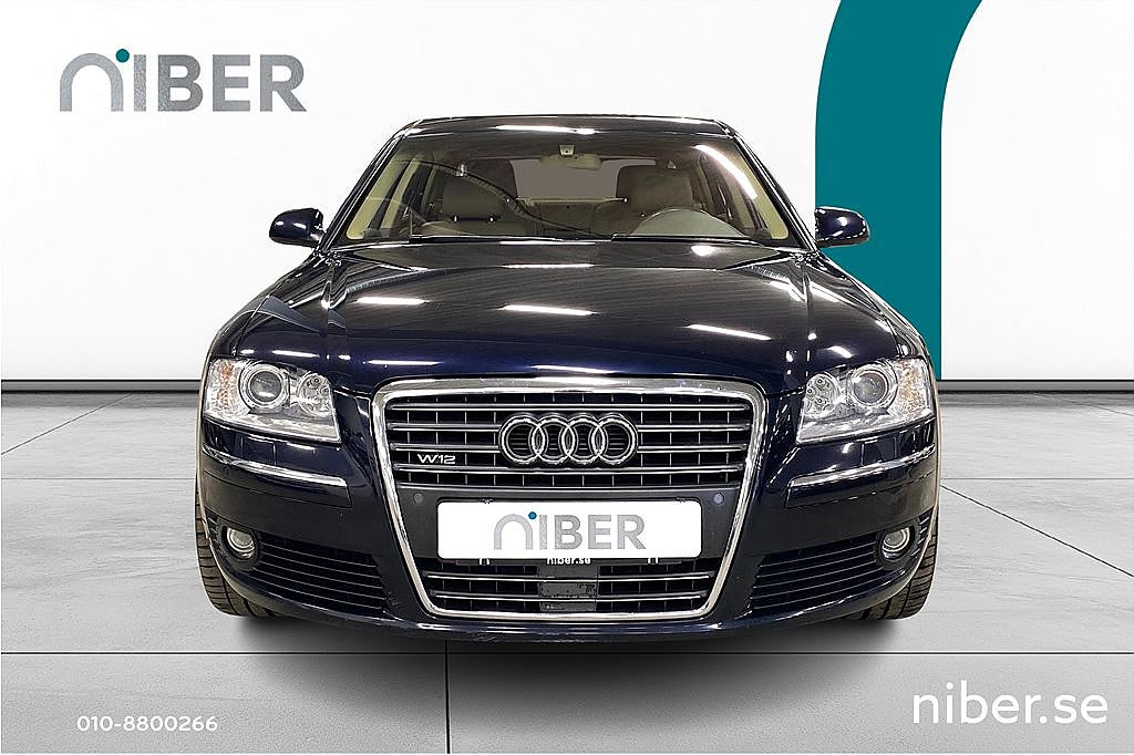 Audi A8 L 6.0 W12 quattro, 450hk, låg mil, Xbox m skärmar bak,