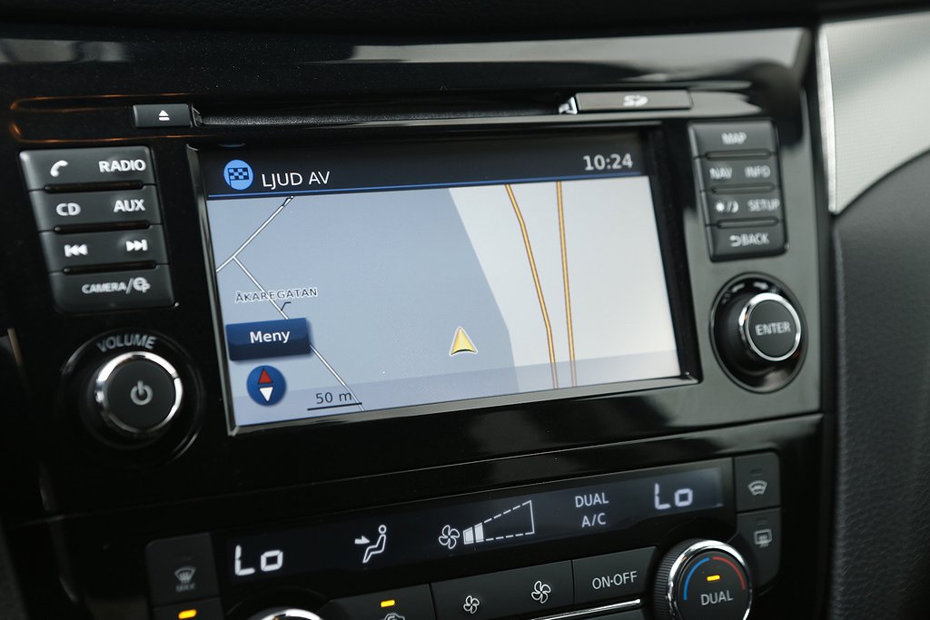 Nissan Qashqai 1,2 DIG-T 115hk Navi 360° Kamera Dragkrok 2018
