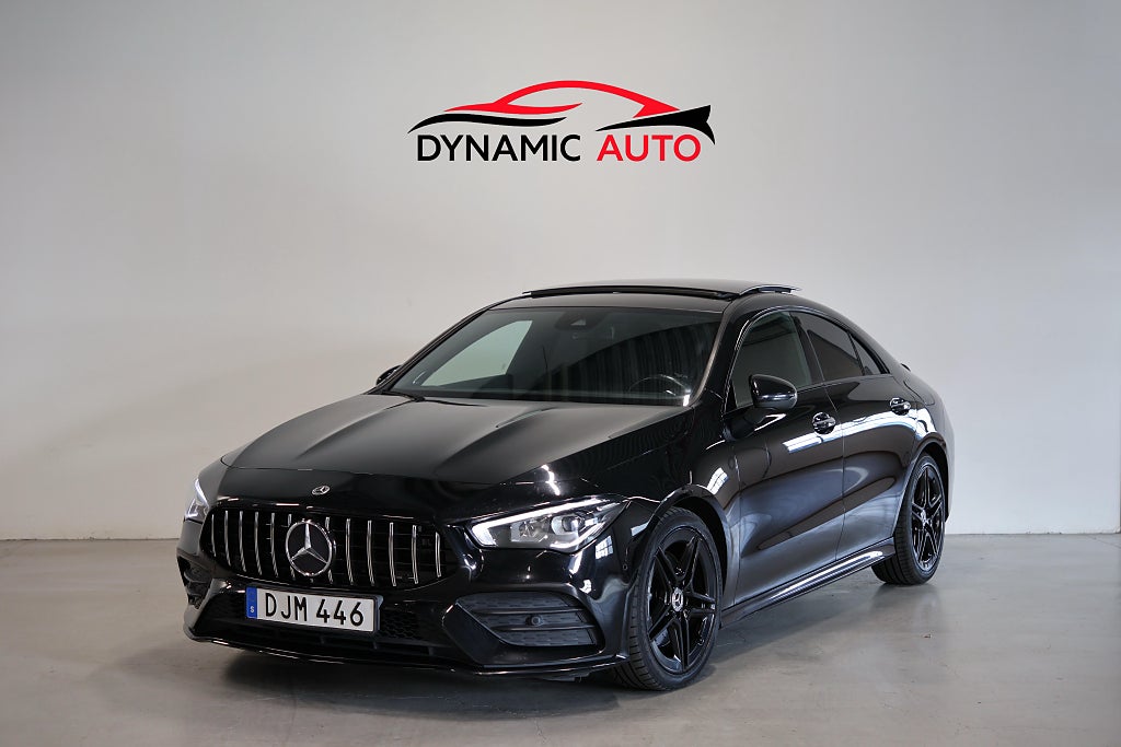 Mercedes-Benz CLA 200 AMG Line/Panorama/Night/Belysning/Kamera/GTR/163hk