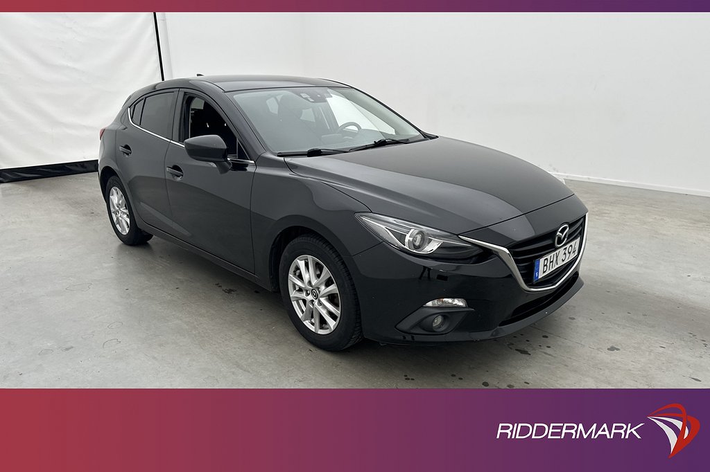 Mazda 3 Sport 2.0 SKYACTIV-G 120hk Vision Navi Sensorer