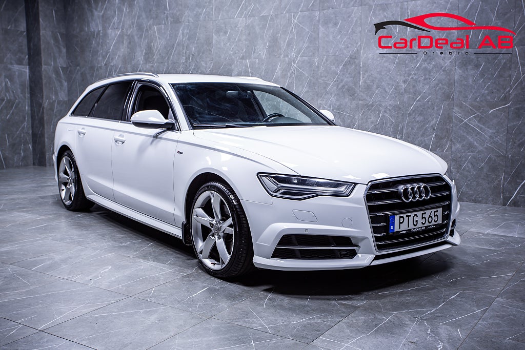 Audi A6 Avant 2.0 TDI ultra 190hk S-Line Dieselvärmare Drag Delläder