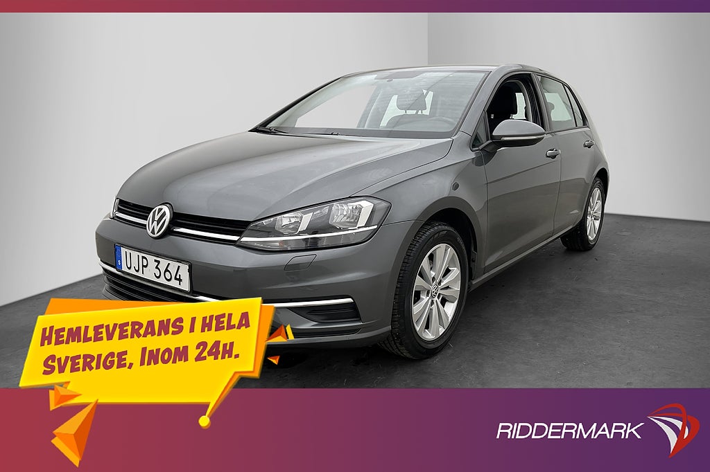 Volkswagen Golf 1.0 TSI 110hk CarPlay Adaptiv-Farthållare