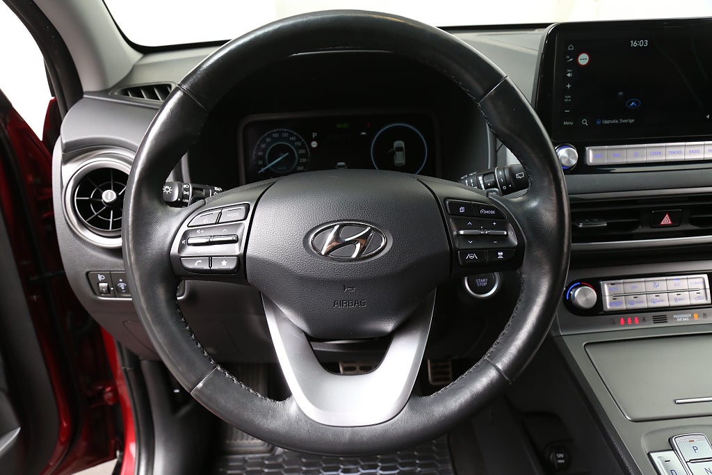 Hyundai Kona 64 kWh Advanced 204hk Skinn KRELL Head-up Två-tons Lack