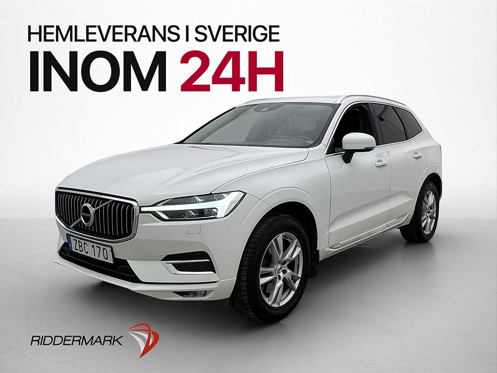 Volvo XC60 D4 AWD Inscription Värm VOC Dragkrok Kamera Läder