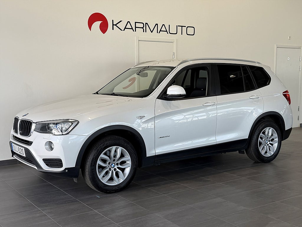 BMW X3 xDrive 20d 190hk Backkamera Navi 4WD