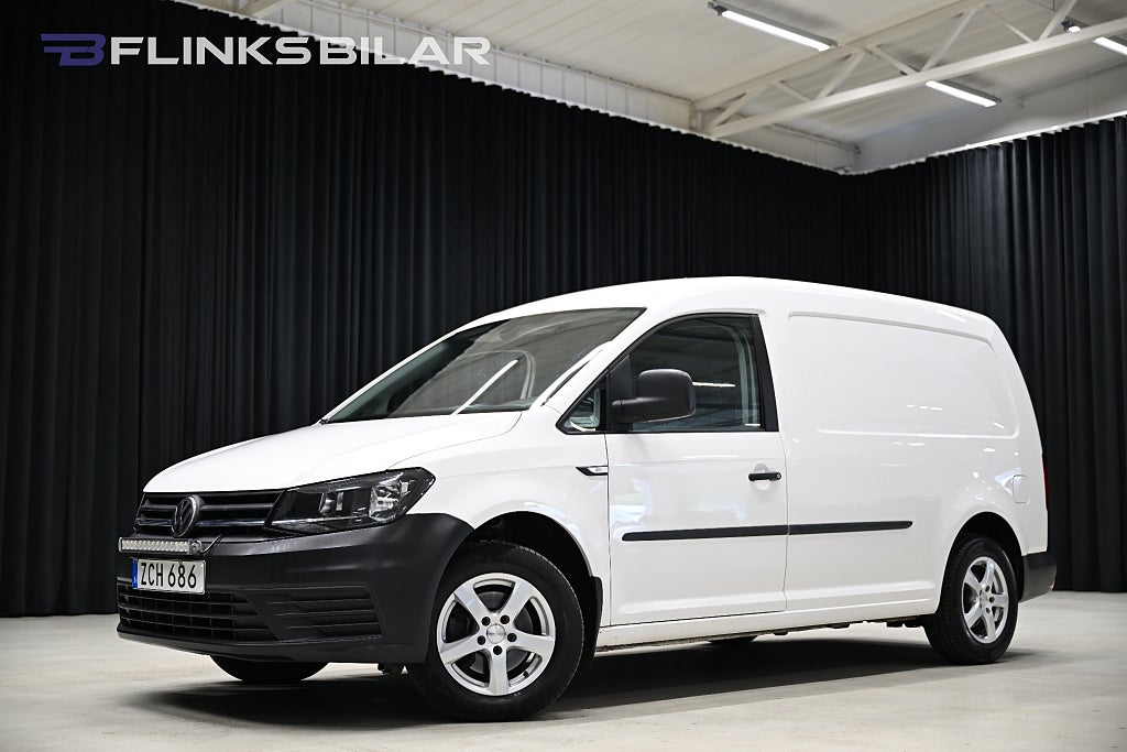 Volkswagen Caddy Maxi TDI DSG 122HK Inredning|Drag|Värmare|Baklucka|Bluetooth