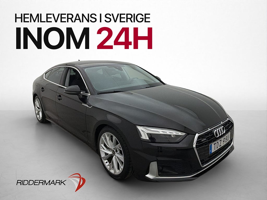 Audi A5 45 TFSI Quattro 265hk MOMS B-kamera PDC