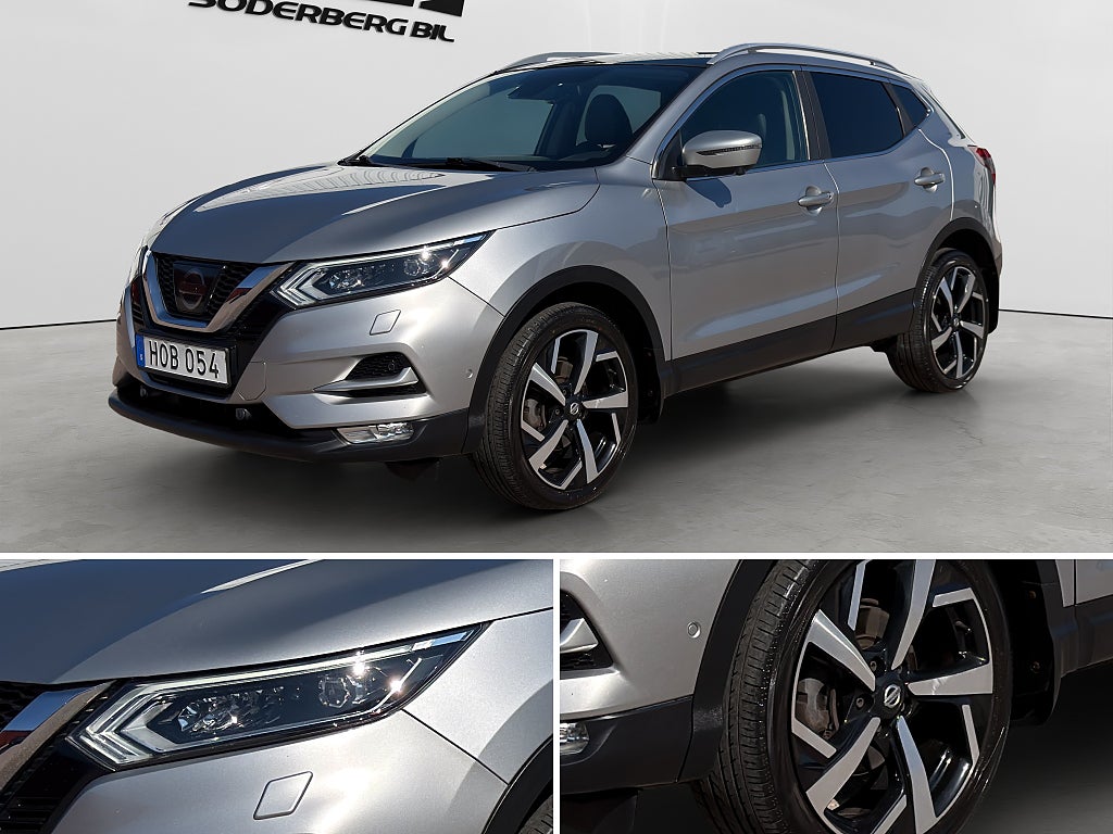 Nissan Qashqai 1.2 DIG-T 115hk TEKNA Navi, 360°, Drag, Pano, 2 brukare