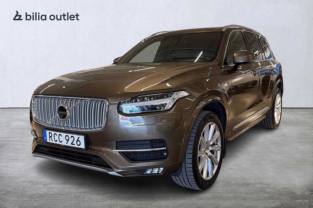 Volvo XC90 D5 AWD Inscription / 360-Kam / Drag / Värmare / Skinn
