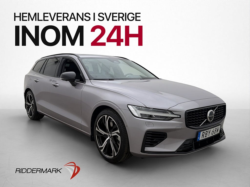 Volvo V60 T6 Plus Dark Pano 360° H/K Drag 399hk