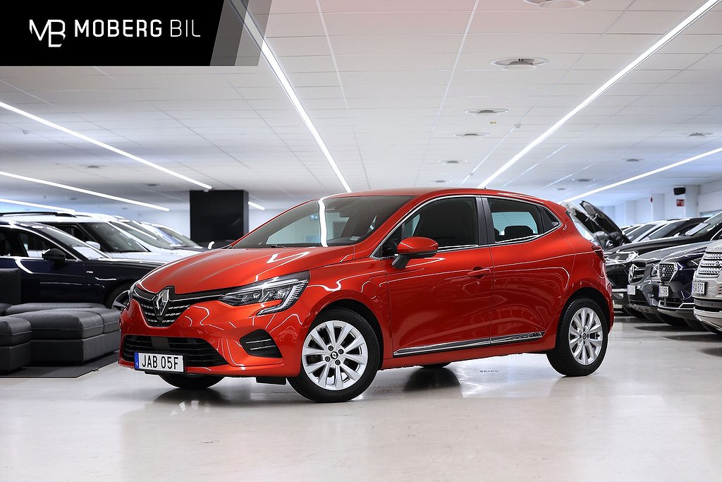 Renault Clio 5-dörrars Halvkombi Clio 1.0 TCe 91hk Intens PDC Carplay LEASBAR