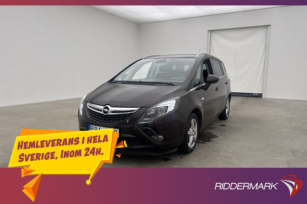 Opel Zafira Tourer 130hk Enjoy 7-Sits Rattvärme Sensorer