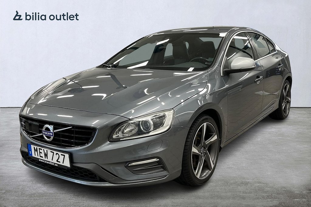 Volvo S60 D4 AWD R-Design BE VOC BLIS B-kamera