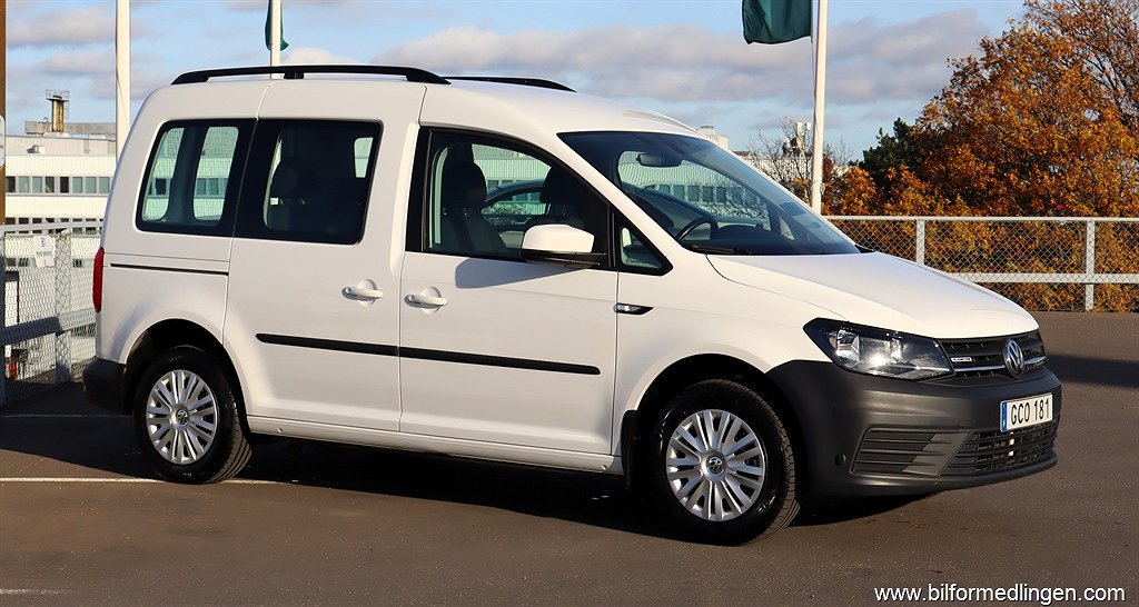 Volkswagen Caddy Life 1.4 TGI Gas/Bensin S/V-hjul