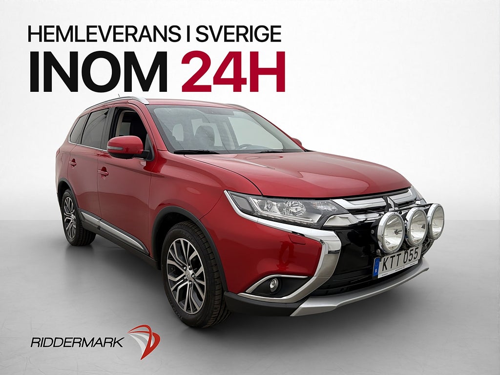 Mitsubishi Outlander 2.2 Business Drag Skinn Kamera Isofix