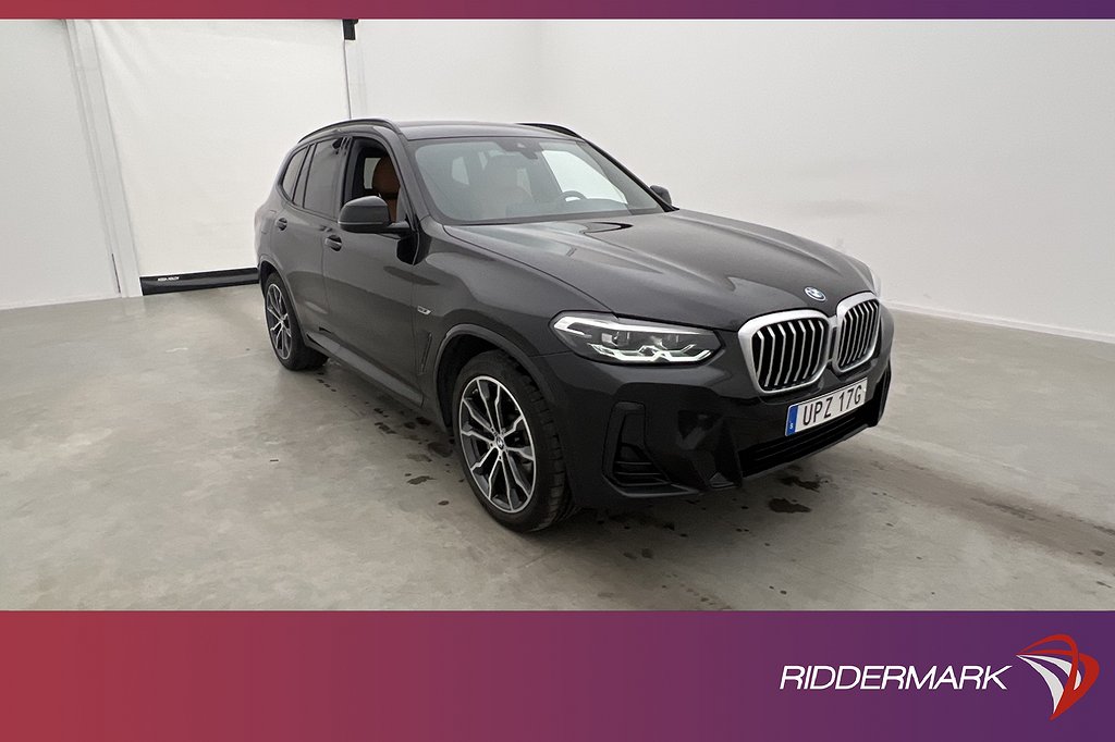 BMW X3 xDrive30e M Sport Cockpit HiFi Skinn Kamera Drag MOMS