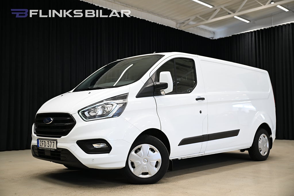 Ford transit Custom 130HK L2|Drag|Värmare|Backkamera|NyKamrem|Moms