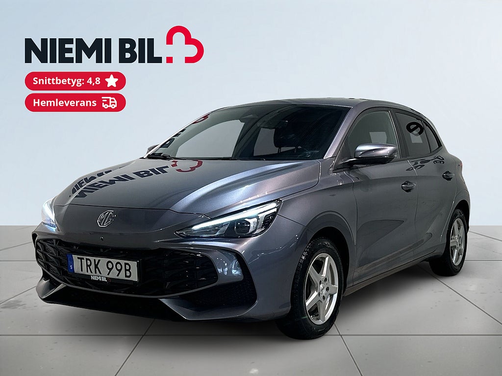 MG 3 Hybrid+ Luxury Carplay KAMPANJ 0,99% RÄNTA Pvärm/360