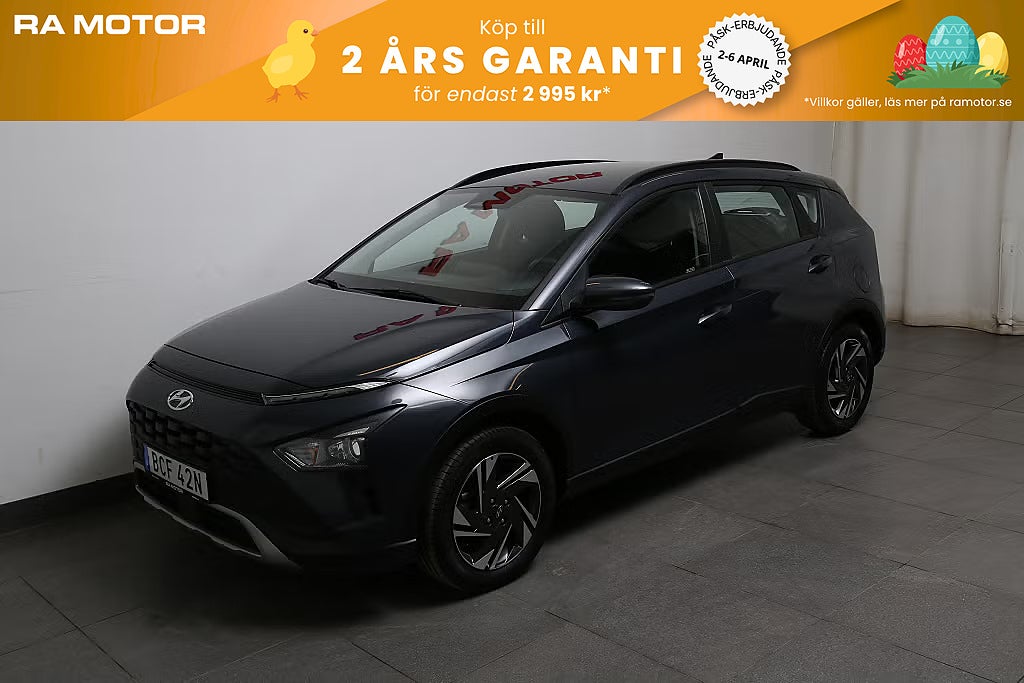 Hyundai Bayon 1,2 MPi 84hk Essential Kamera CarPlay 2022