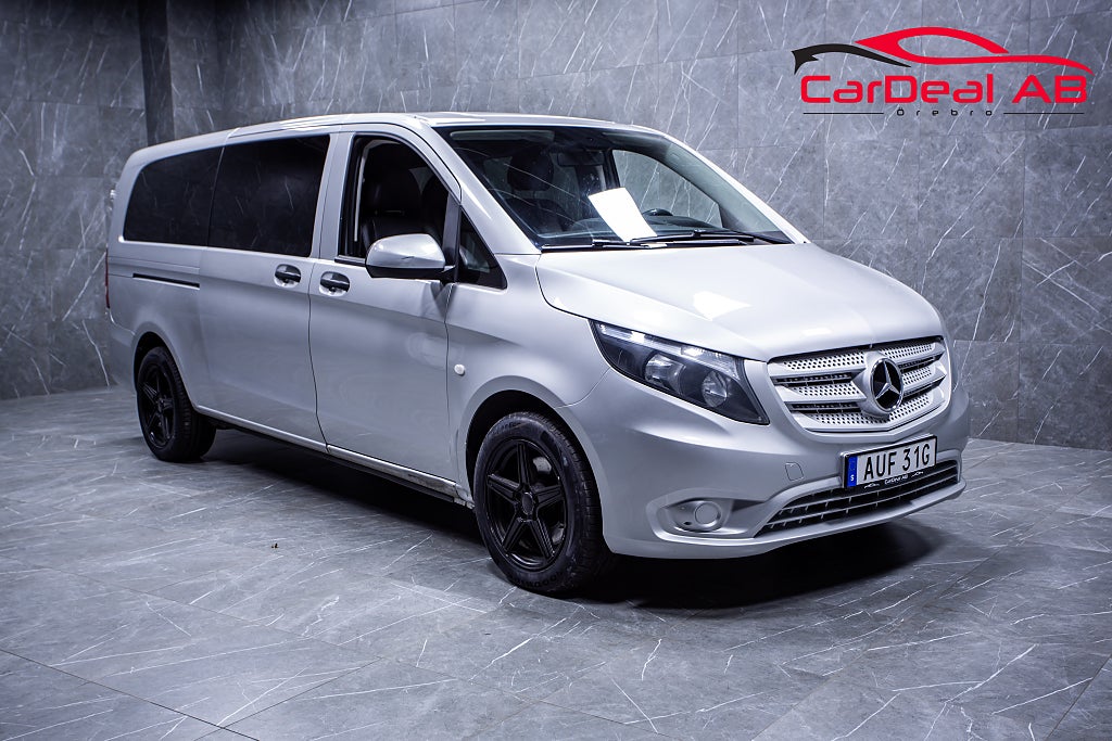 Mercedes-Benz Vito Tourer 116 CDI 3.2t 9G-Tronic 9-Sits Värmare Navi Drag 