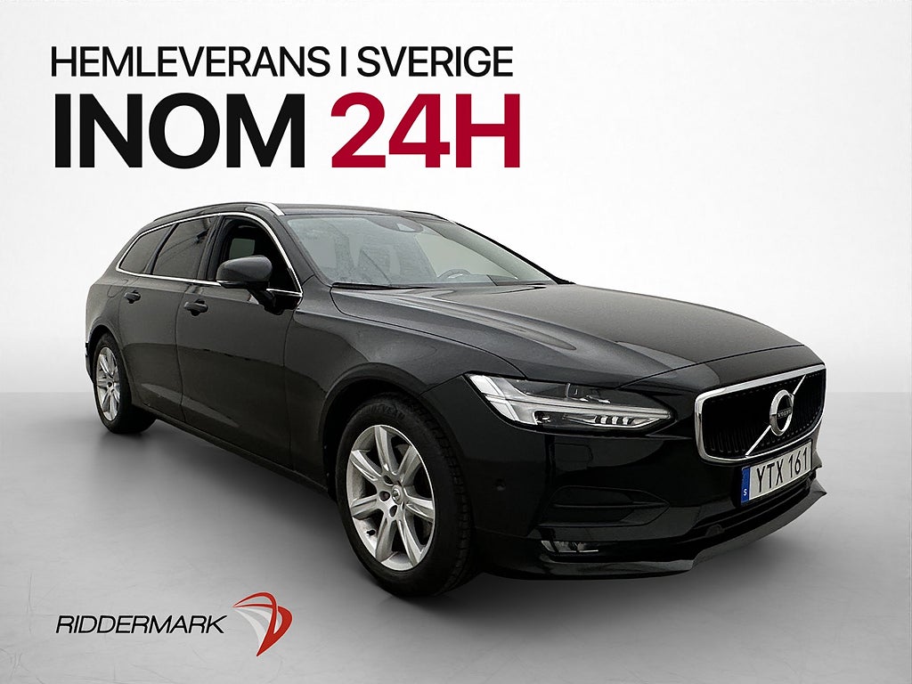 Volvo V90 D4 Momentum VOC Värmare Halvskinn Rattvärme Drag