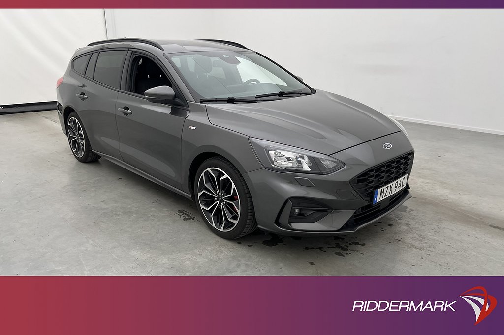 Ford Focus EcoBoost 182hk ST-Line B&O Kamera Rattvärme Drag