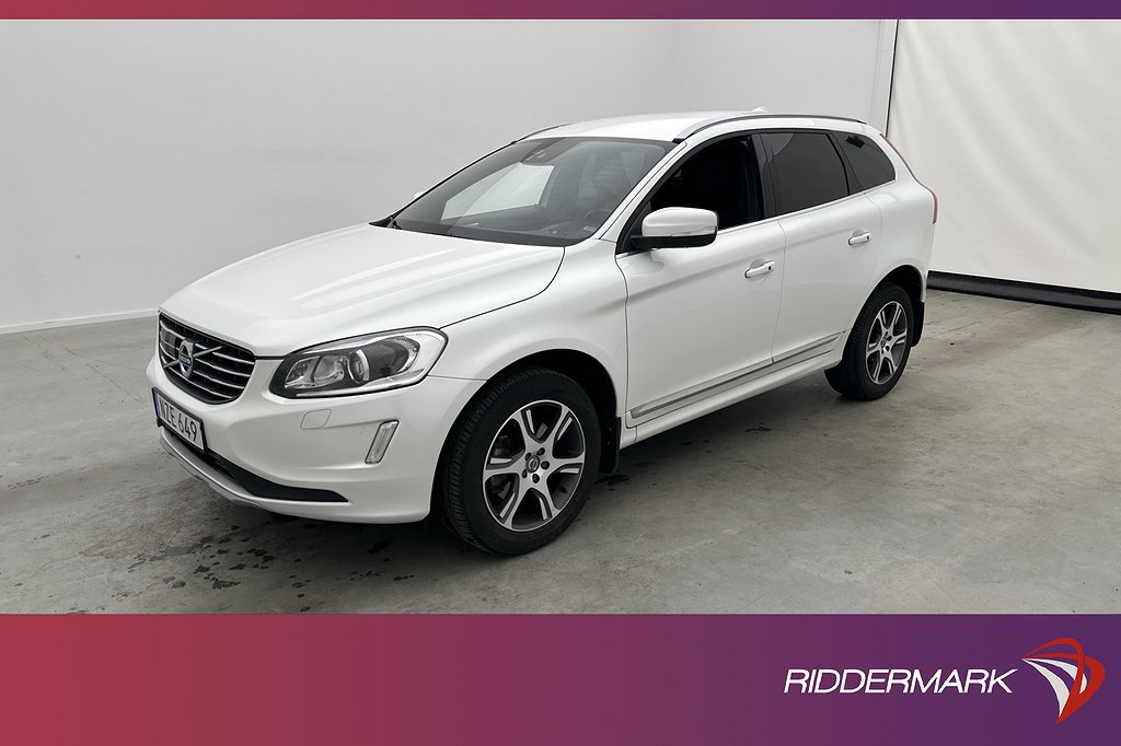 Volvo XC60 D4 AWD Summum VOC Värm Skinn Kamera GPS BLIS Drag