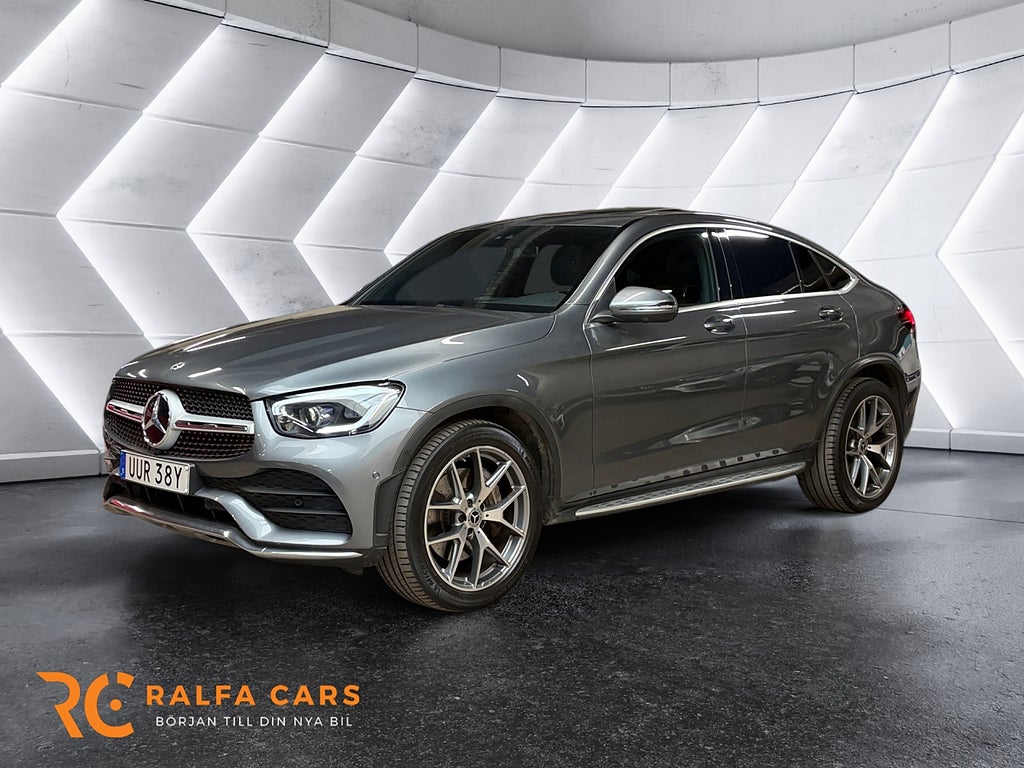 Mercedes-Benz GLC 200 Coupé 4M AMG Taklucka Burmester 360 Kamera