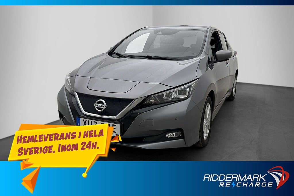 Nissan Leaf 40 kWh 150hk N-Connecta 360°Kamera Rattvärm Navi