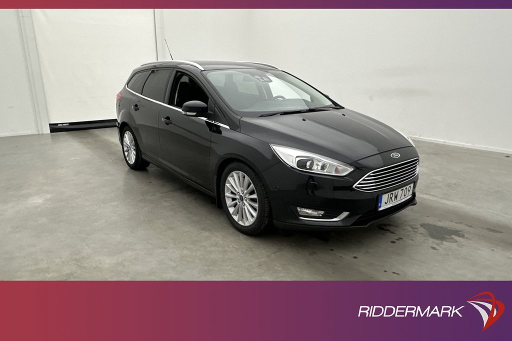 Ford Focus Kombi 2.0 TDCi 150hk Titanium X Kamera Navi Drag