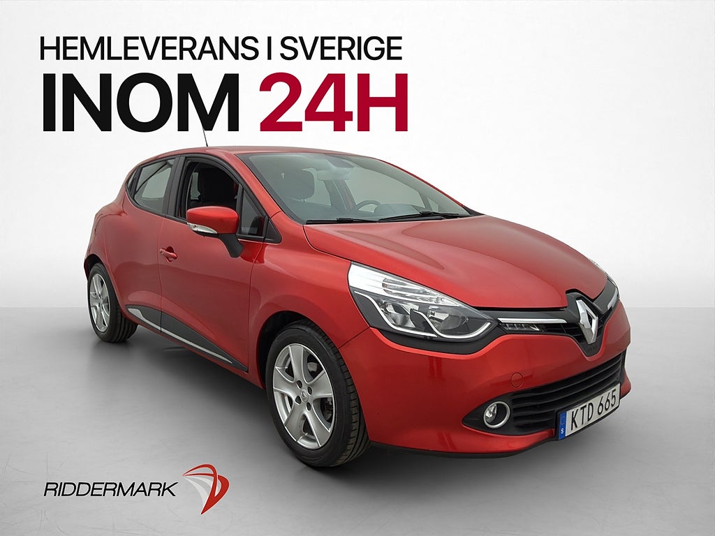 Renault Clio 0.9 TCe 90hk Navi Farthållare 1 Brukare 0,45l/