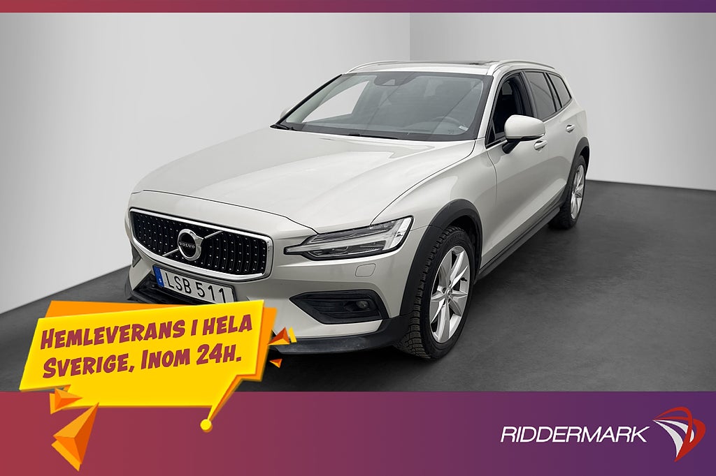 Volvo V60 Cross Country D4 AWD Värmare Pano H/K Skinn Drag