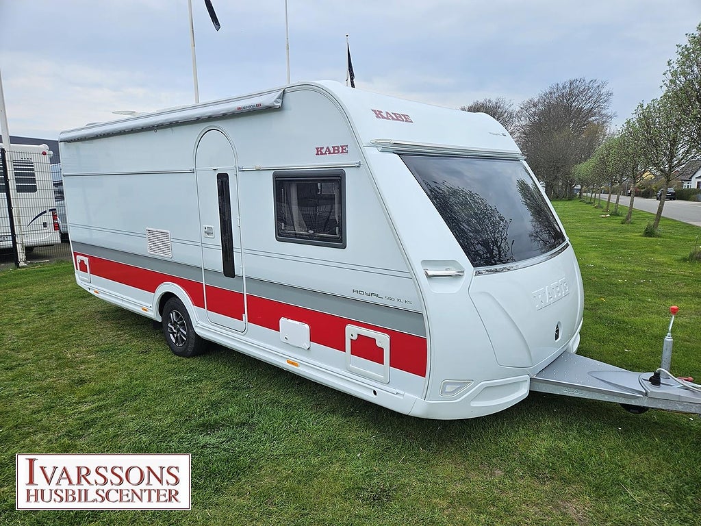 Kabe Royal 560 XL KS / Dubbelbädd / Alde / Förtält
