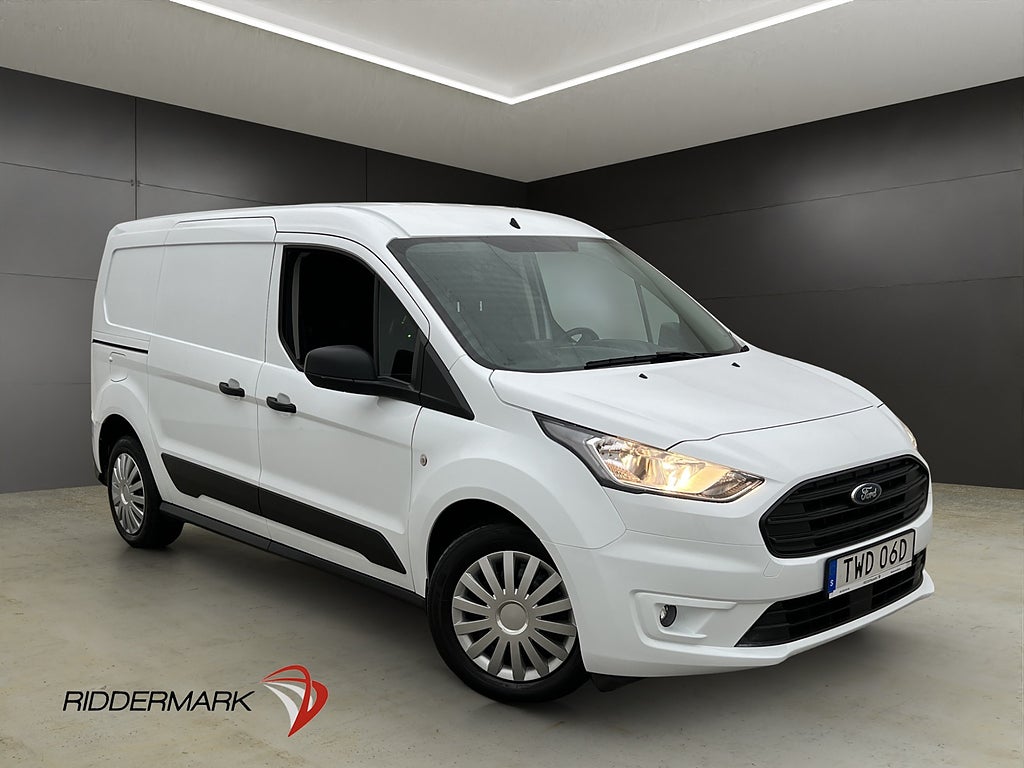 Ford Transit Connect LWB Värmare Drag B-Kamera CARPLAY Moms