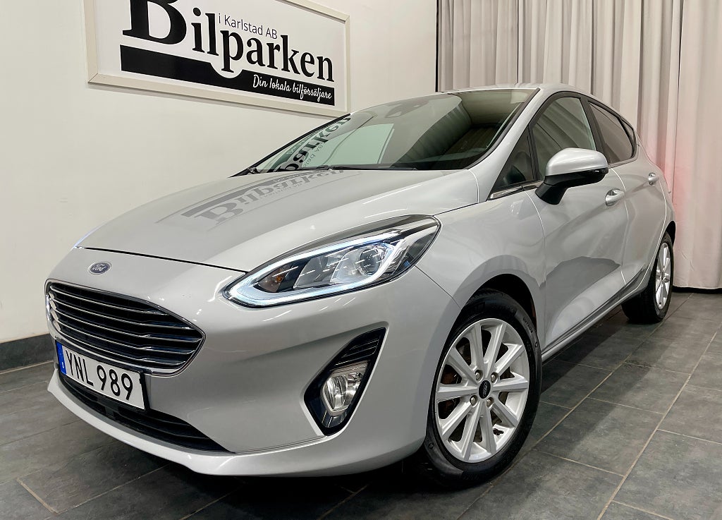 Ford Fiesta 5-dörrar 1.0 EcoBoost Titanium Euro 6 101hk /GPS