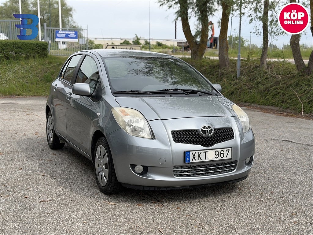 Toyota Yaris 5-dörrar 1.3 VVT-i Manuell, 87hk