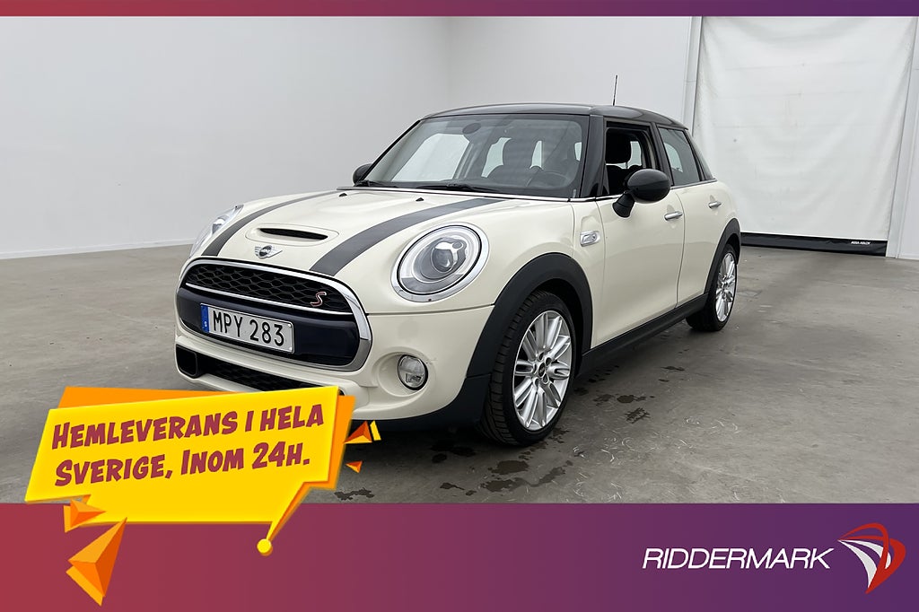 MINI Cooper S 5-dr 192hk Chili Panorama XL Navi Sensorer