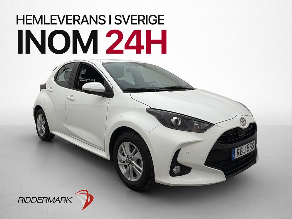 Toyota Yaris Hybrid 116hk MOMS Kamera Carplay Bluetooth