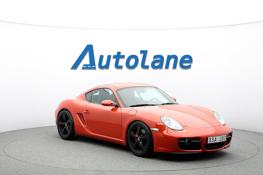 Porsche Cayman S Manuell, PASM, BOSE®, Sport Chrono 295hk