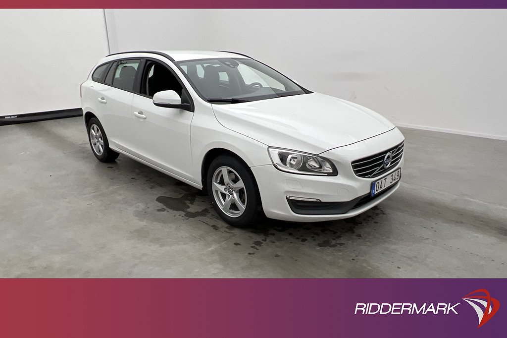 Volvo V60 D2 Kinetic Värmare Sensorer Drag Välserv 0,42L/mil