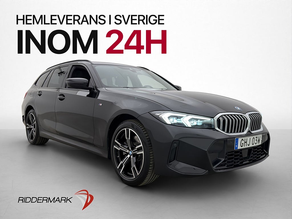 BMW 330e xDrive M Sport Skinn Drag Kamera CarPlay Widescreen