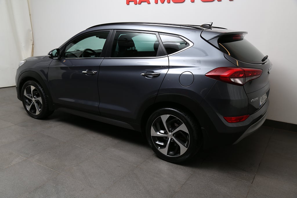 Hyundai Tucson 2,0 CRDi Premium AWD Aut Skinn Pano Dragkrok 2017