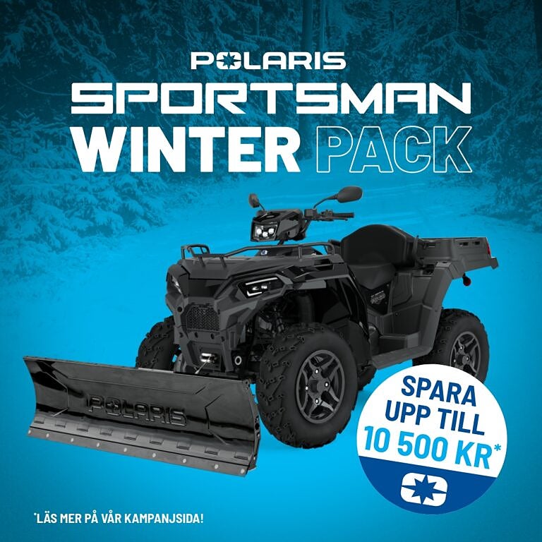 Polaris Sportsman 570 EPS Snöbladskampanj!